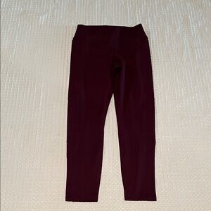 PINK Victoria's Secret Deep Red Kids Leggings